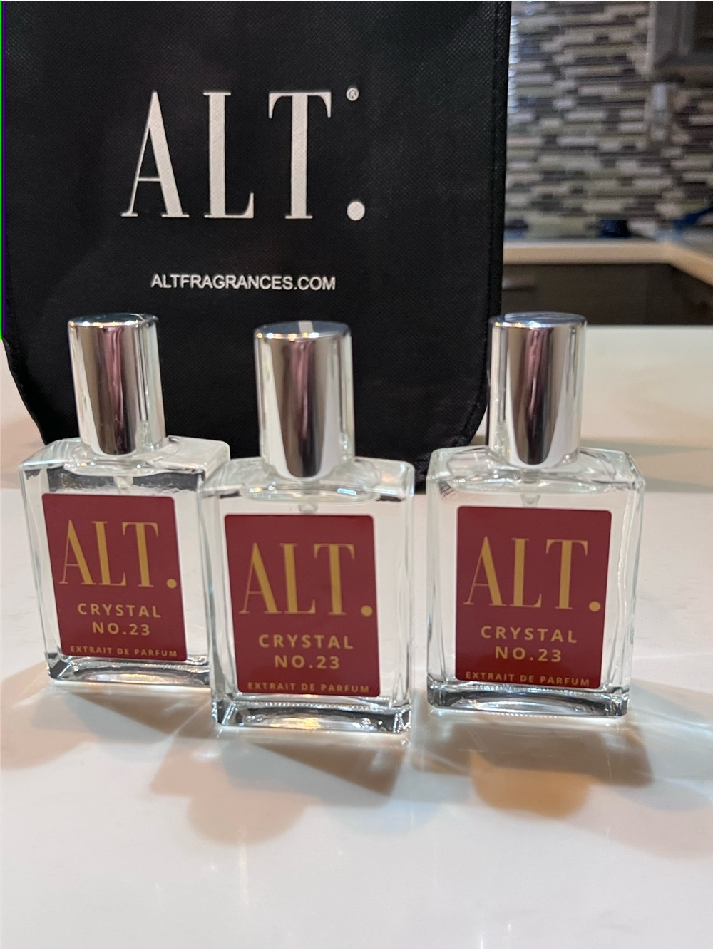 ALT. Fragrance Crystal No.23 Extrait de Parfum 3 PACK - 60ML